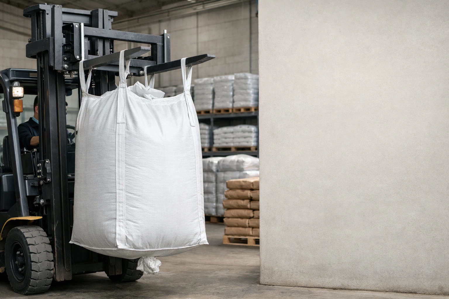 Rozładunek i magazynowanie Big Bag